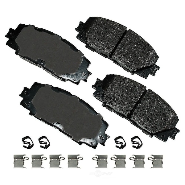 Akebono Proact Akebono ACT1184A ProACT Ultra Premium Ceramic Pads ACT1184A - main